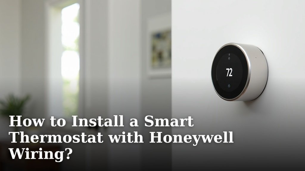 How to Install a Smart Thermostat with Honeywell Wiring?