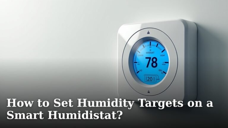 How to Set Humidity Targets on a Smart Humidistat?