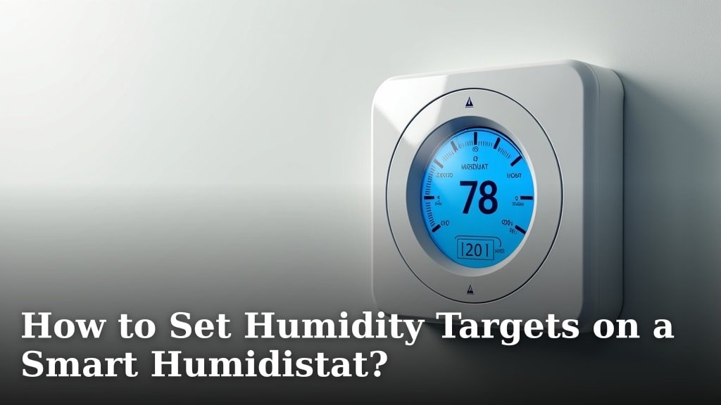 How to Set Humidity Targets on a Smart Humidistat?