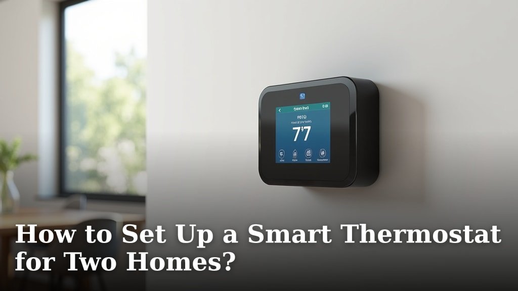 How to Set Up a Smart Thermostat for Two Homes?