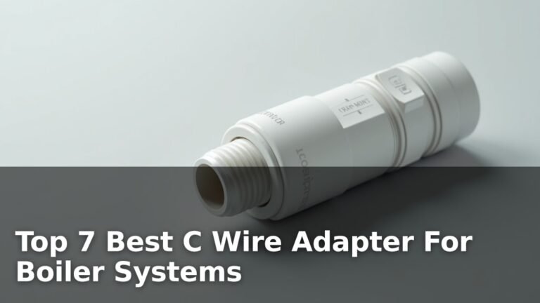 Top 7 Best C Wire Adapter For Boiler Systems