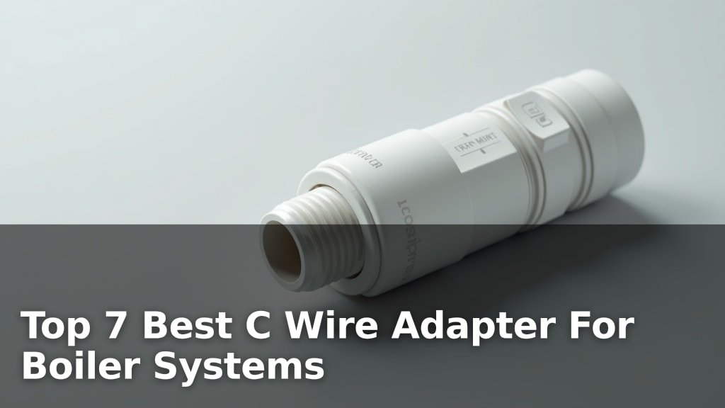 Top 7 Best C Wire Adapter For Boiler Systems