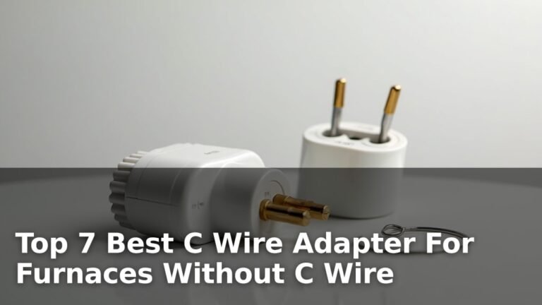 Top 7 Best C Wire Adapter For Furnaces Without C Wire