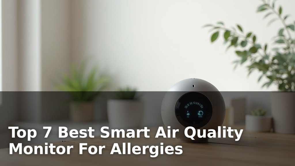 Top 7 Best Smart Air Quality Monitor For Allergies