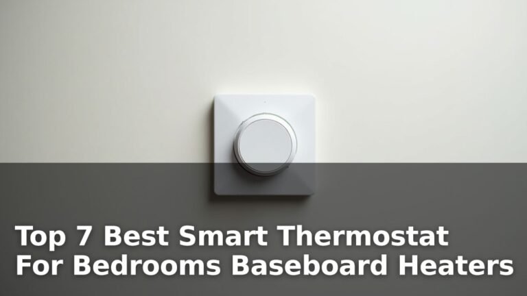 Top 7 Best Smart Thermostat For Bedrooms Baseboard Heaters