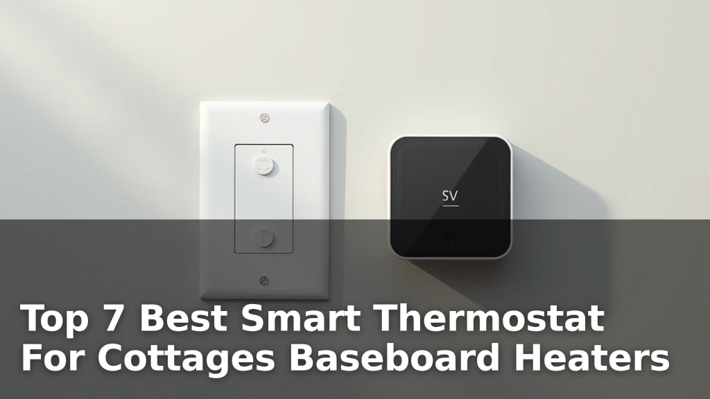 Top 7 Best Smart Thermostat For Cottages Baseboard Heaters