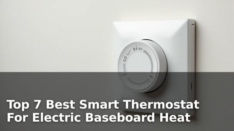 Top 7 Best Smart Thermostat For Electric Baseboard Heat