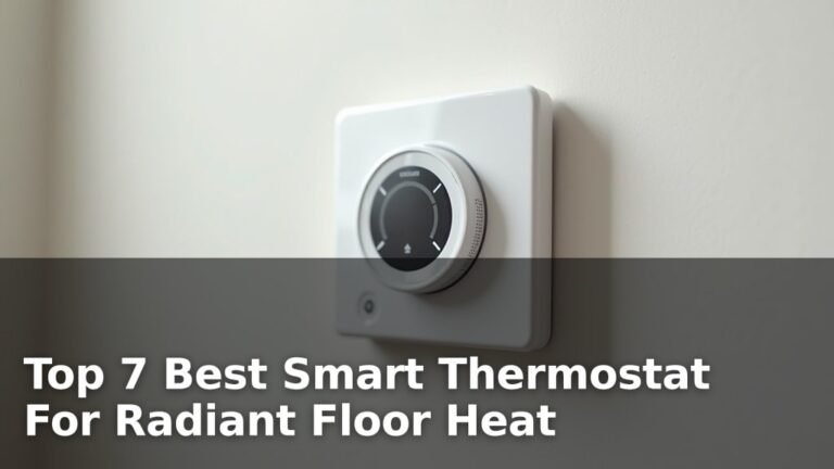 Top 7 Best Smart Thermostat For Radiant Floor Heat