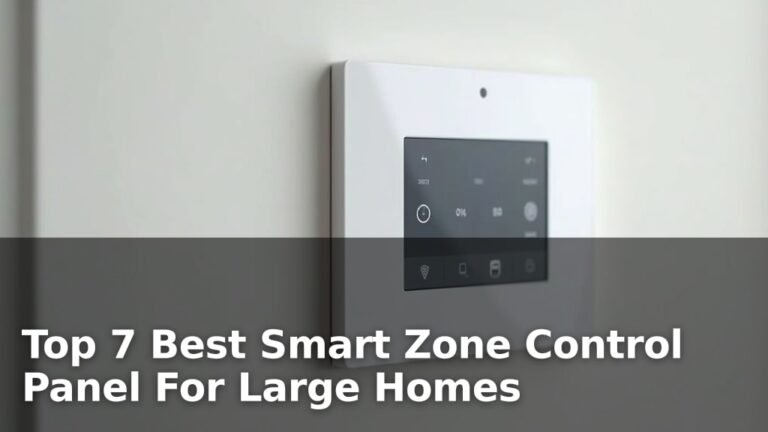 Top 7 Best Smart Zone Control Panel For Large Homes