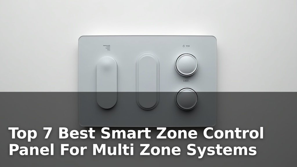 Top 7 Best Smart Zone Control Panel For Multi Zone Systems