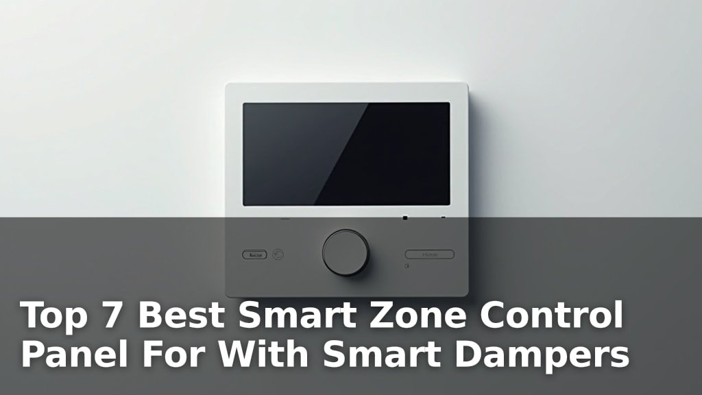 Top 7 Best Smart Zone Control Panel For With Smart Dampers