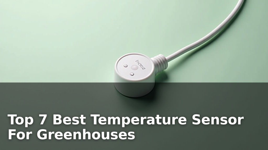 Top 7 Best Temperature Sensor For Greenhouses