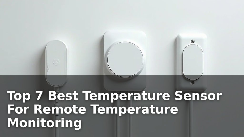 Top 7 Best Temperature Sensor For Remote Temperature Monitoring