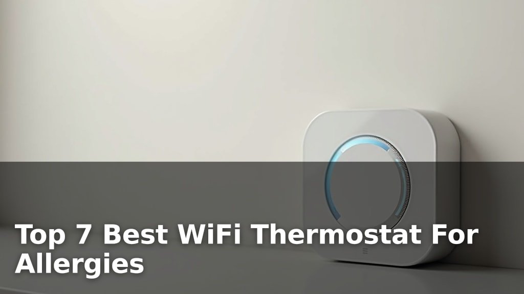 Best WiFi Thermostat For Allergies