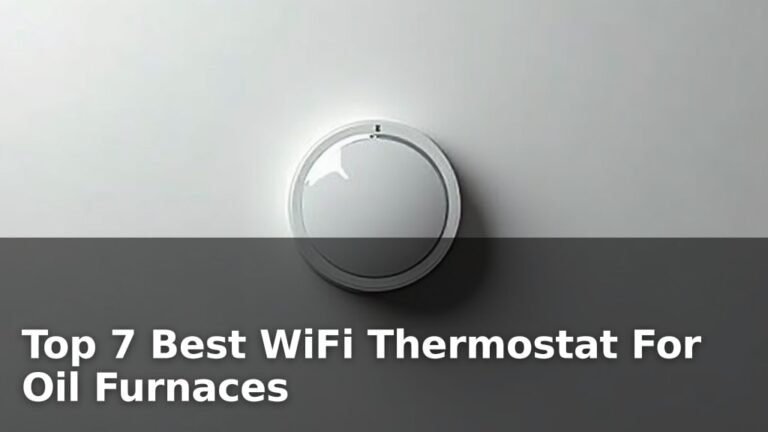 Top 7 Best WiFi Thermostat For Oil Furnaces