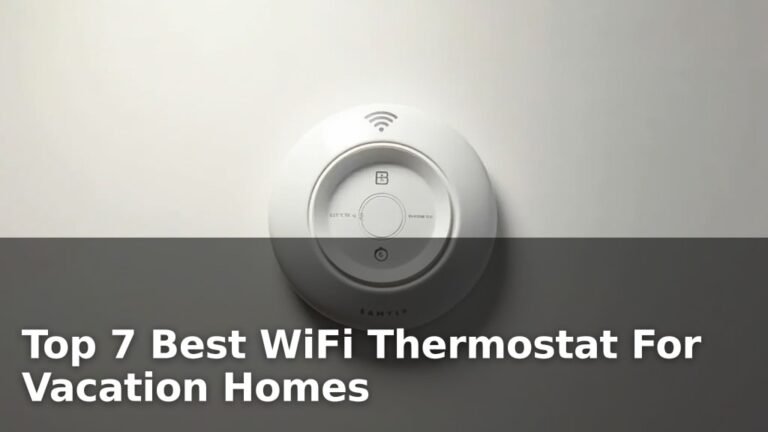Top 7 Best WiFi Thermostat For Vacation Homes