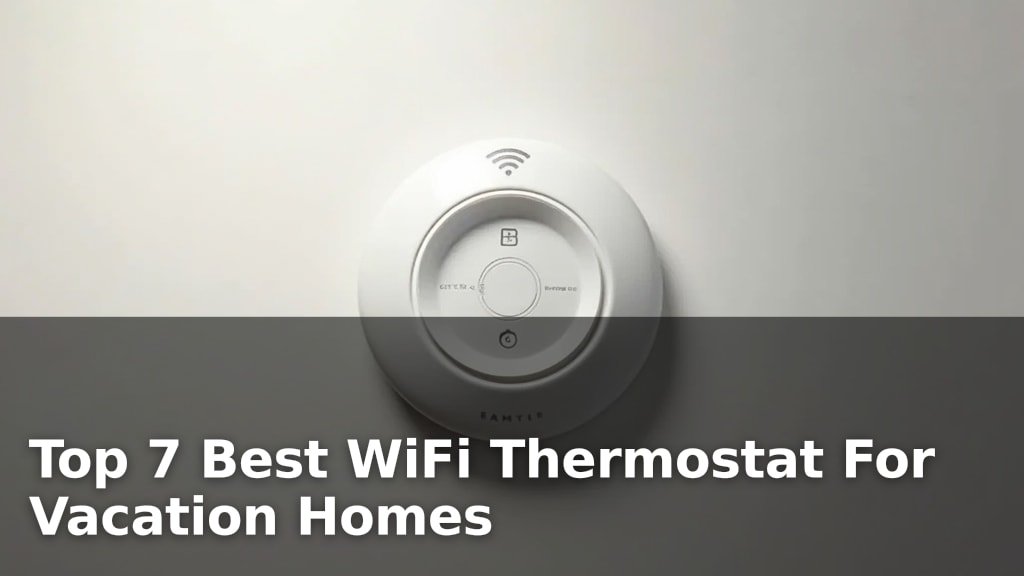 Top 7 Best WiFi Thermostat For Vacation Homes