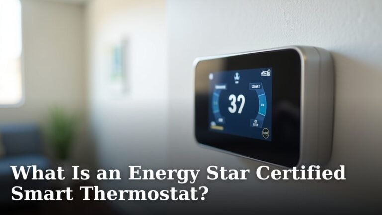 What Is an Energy Star Certified Smart Thermostat?