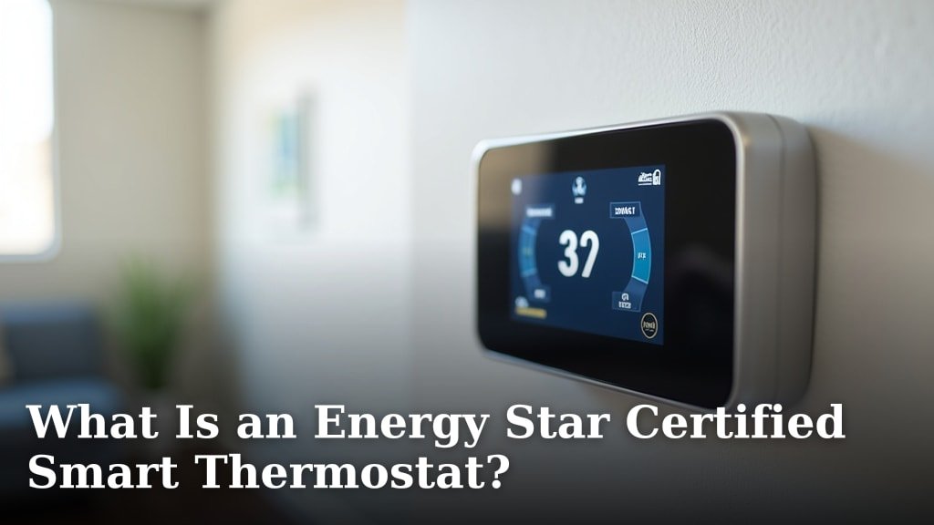 What Is an Energy Star Certified Smart Thermostat?