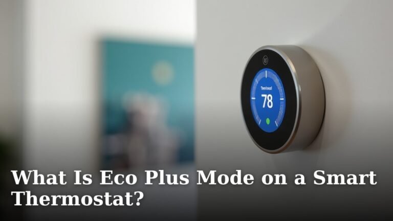 What Is Eco Plus Mode on a Smart Thermostat?