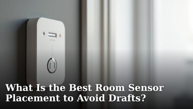 What Is the Best Room Sensor Placement to Avoid Drafts?