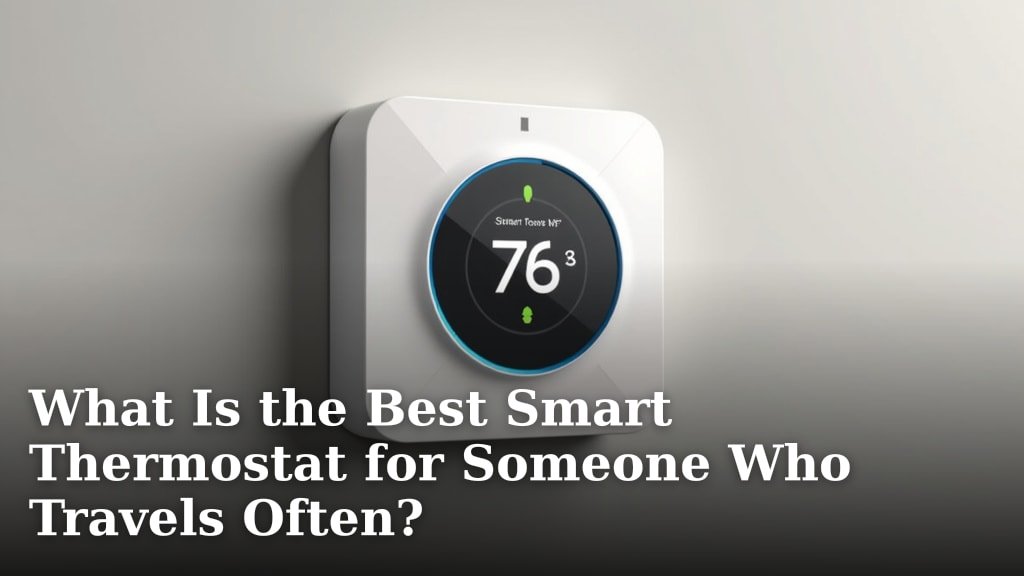 What Is the Best Smart Thermostat for Someone Who Travels Often?