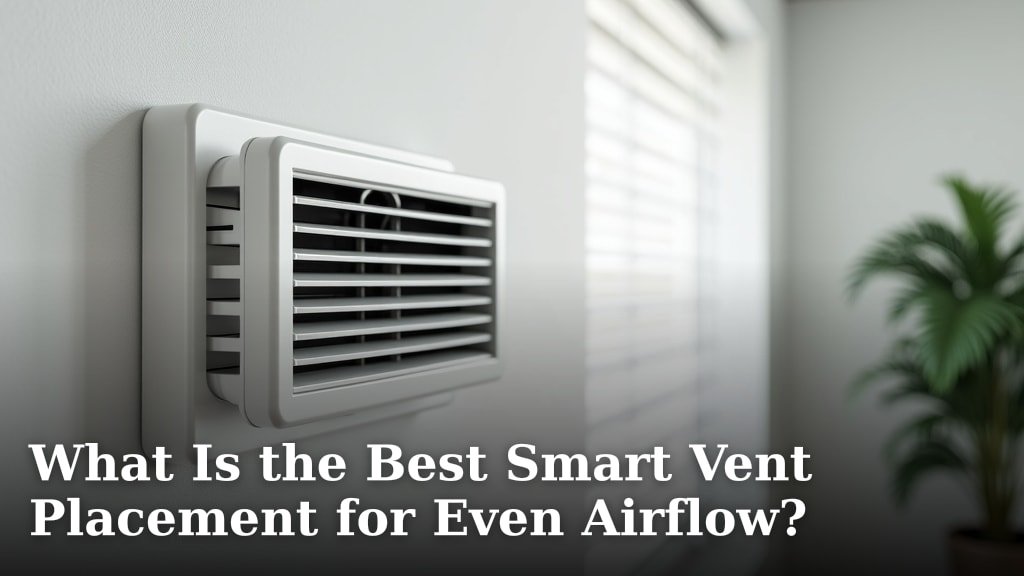 What Is the Best Smart Vent Placement for Even Airflow?