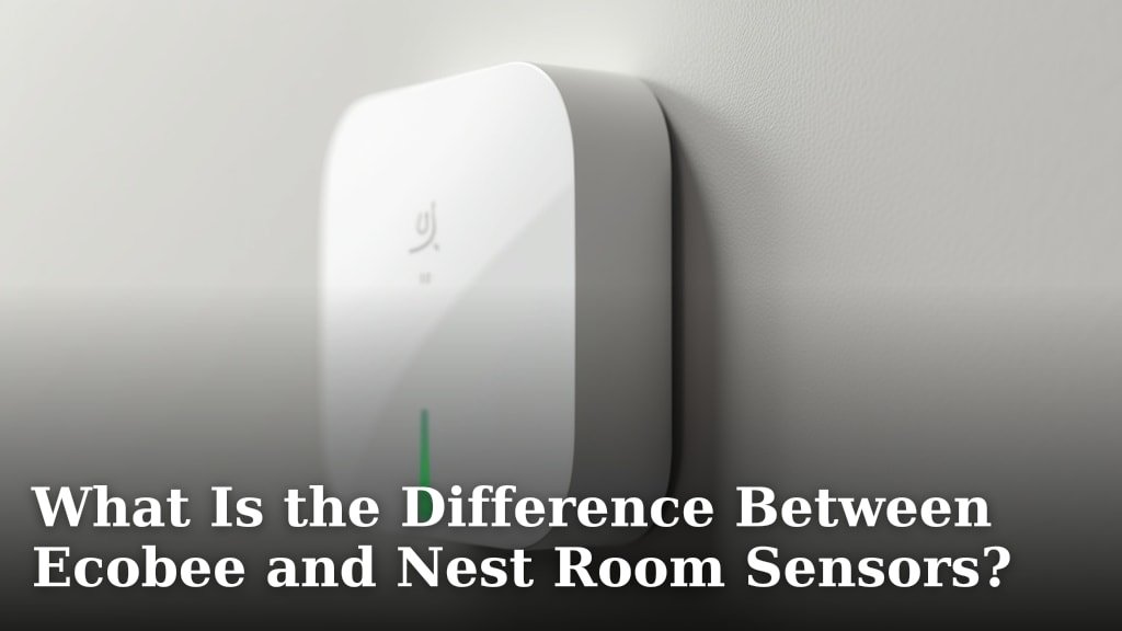 What Is the Difference Between Ecobee and Nest Room Sensors?