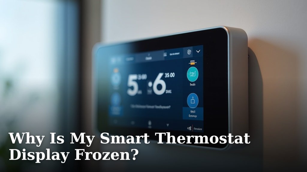Why Is My Smart Thermostat Display Frozen?
